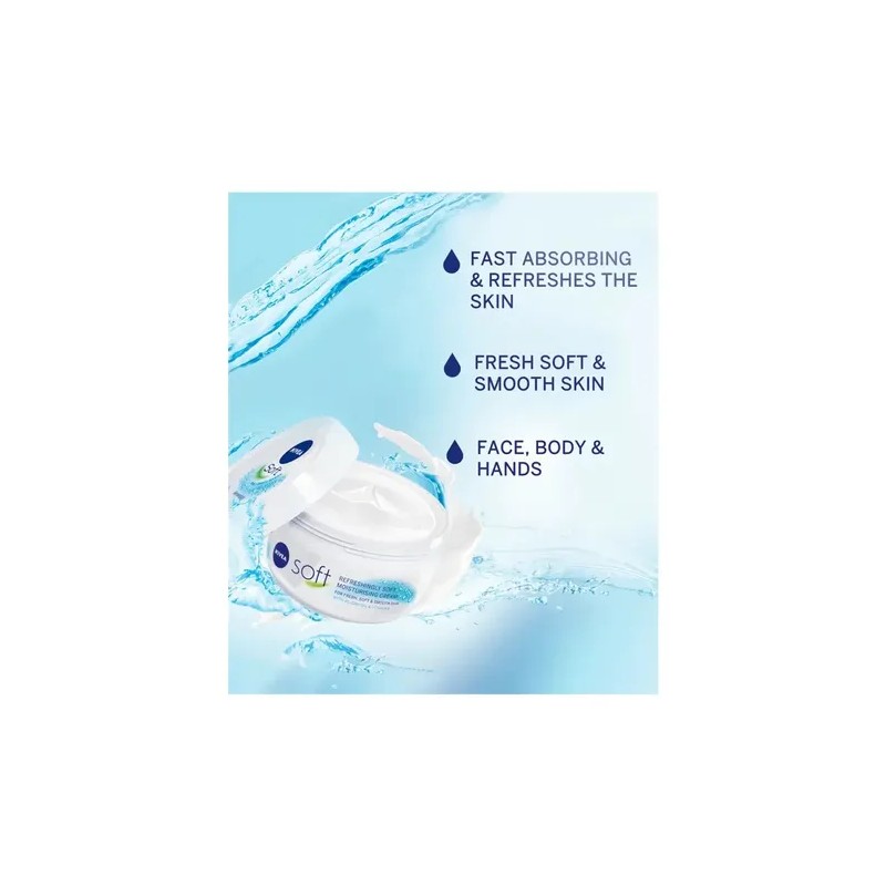 Crema corporal Hidratante NIVEA Soft Creme Vitamina E 500ml