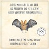 Mr. & Mrs. Panda Thermobecher Fledermaus Flügel - Geschenk, lustige