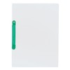 Kokuyo clip file i-zi-kurippu korore- A4 20 Sheets Accommodate Green