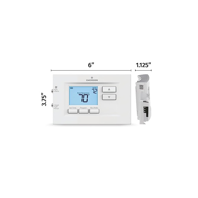70 Series, 7 Day Programmable, Heat Pump (2H/1C) Thermostat