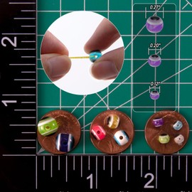 Dr.Fish Fishing Bead Fish Eye Beads Kits for Texas Rig Carolina Rig Surf Fishing Rig Bottom Rig Walleye Rig Bobber Stops with Box 500 Pieces