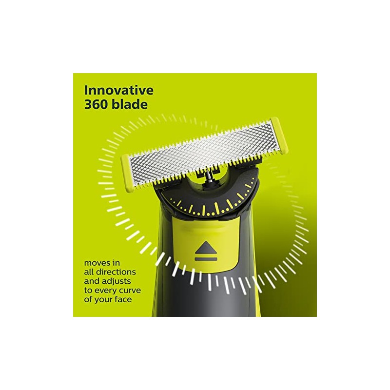 Philips Norelco Genuine OneBlade 360 Blade Replacement Blades, 2 Count,