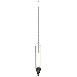 Chase Instruments 8005 Brix Precision Hydrometer, 40 to 50 Brix Range, 0.1mm Interval, 385mm Length