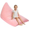 Aubliss Stuffed Animal Storage Bean Bag Chair Cover, 50"x 35"