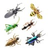 Set Moscas Para Pesca Agua Dulce Terrestrial 6 Pzas Yazhida