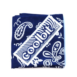 Coolbit Bandana, Neck Cooler, Handkerchief, Head, Wrap, Neck Area, Comfortable, Cooling, Cooling, Long Time, Heat Stroke Prevention Goods, Summer, Necktie, Scarf, 21.3 inches (54 cm) Square, Large,