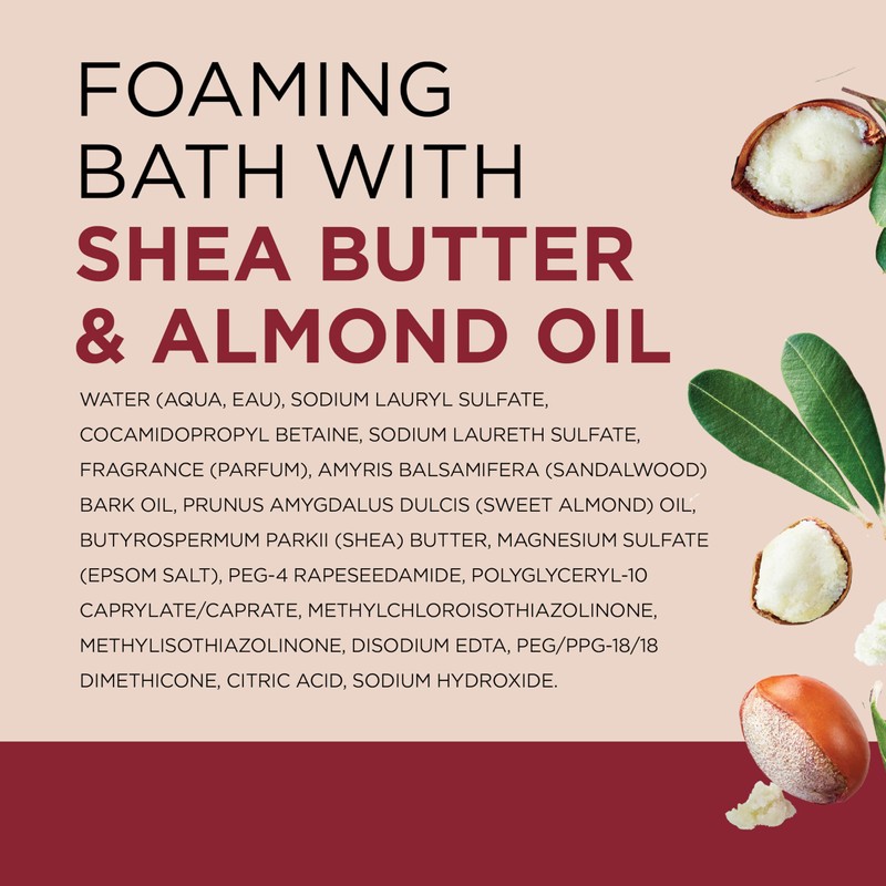 Dr Teal's Foaming Bath with Pure Epsom Salt, Shea Butter