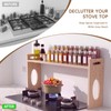 Woodever Bamboo Over the Stove Spice Shelf, 31.5" over the