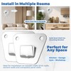 LUTQ 2-Set Heavy Duty Wall Fan Mounting Bracket - Solid