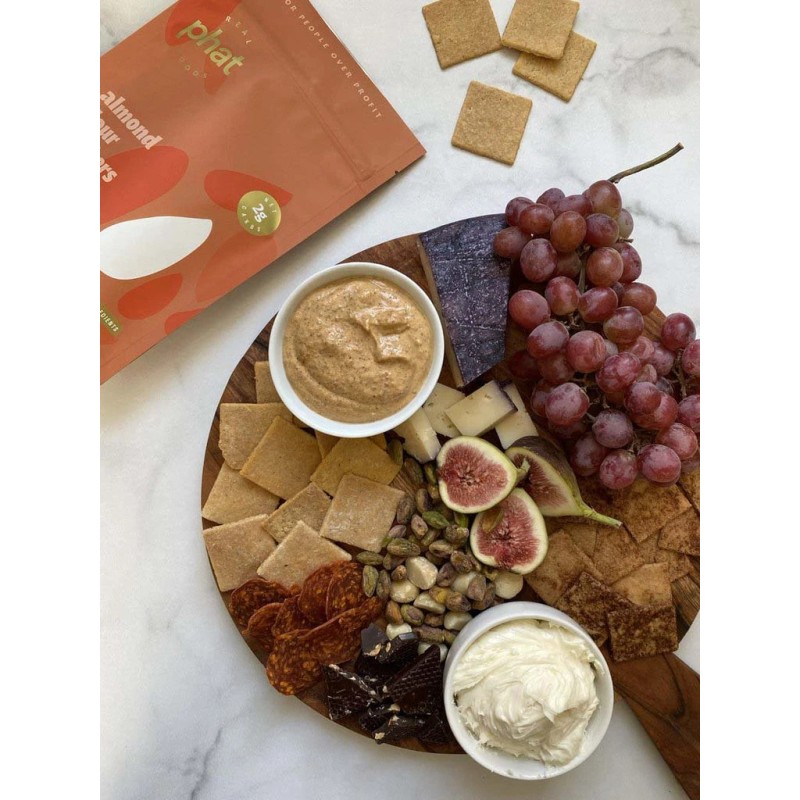 Real Phat Foods Almond Flour Crackers by Real Phat Foods