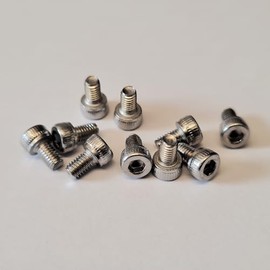 M3 X 5mm Bolts Allen Socket Head Cap Screws/Bolts - 3mm Diameter Fully Threaded M3x5mm A2-70 304 Stainless Steel Hex Socket Bolt M3 Coarse (Pack of 20)