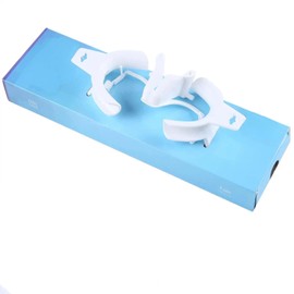 Dental Oral Dry Field System Retractor Cheek Retractor Autoclavable Mouth Opener for Teeth Whitening with Saliva Suction Tube Dentist Orthodontic Treatment Tongue Guard(L)