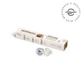 Medipresso 메디프레소 돼지감자 네스프레소호환 한차 티캡슐 10개입 Medipresso Jerusalem Artichoke Nespresso-Compatible Tea Capsules 10-Pack