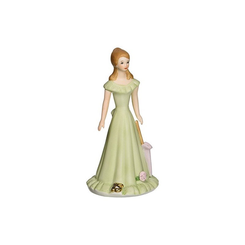 Enesco Growing Up Girls “Brunette Age 15” Porcelain Figurine, 7”