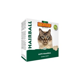 Biofood Anti-Hairball Treatment for Cats 100 Tablets
