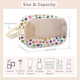 BDPWSS Bunco Makeup Bag Gambler Casino Lover Gift If You Think I'm Crazy You Should See My Bunco Group Dice Game Travel Pouch (Bunco Group MBCA)