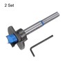QUARKZMAN 2 x Forstner Drill Bits 15 mm (3/5 Inch)