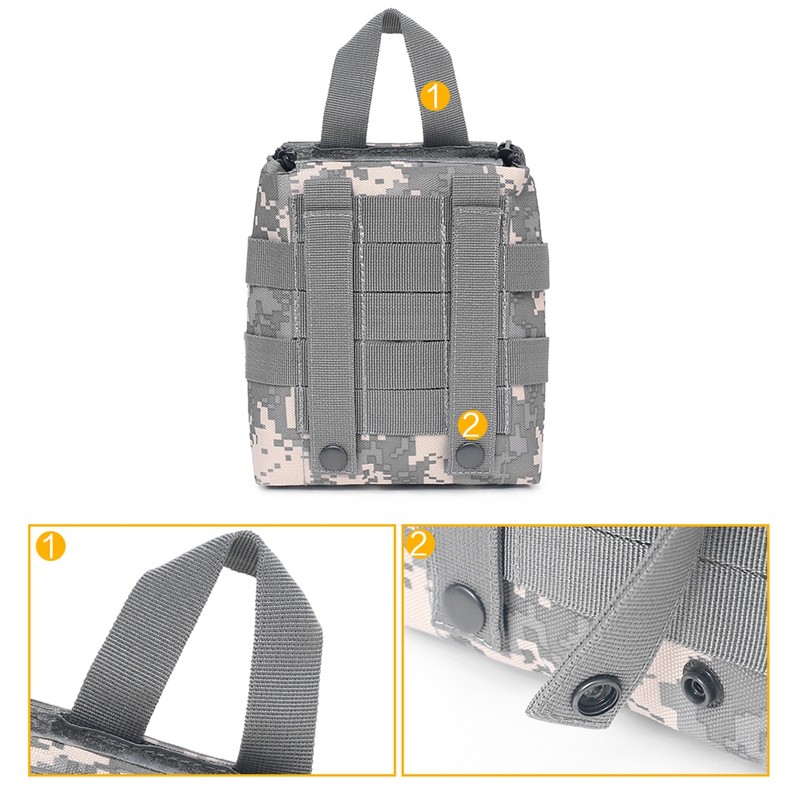 Outdoor Portable Emergency Rescue Medical Bag Mini Tactic Medical Pouch