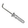 Keple L Shaped Hook Screws with M10 Wall Plugs and