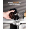 SHARDOR Conical Burr Espresso Coffee Grinder Electric with Precision Timer