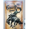 Wickenburg Gold Rush Days Rodeo poster Bob Coronato cowboy embossed