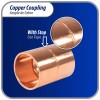 Appli Parts AP-A012 1/2 in Wrot Copper Coupling fitting CxC