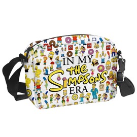 KUIYAI Tv Show Inspired Gift, Cartoon Crossbody Bag for Women, Cartoon Lover Gift, Tv Show Lover Gift (simps eraDJuk)