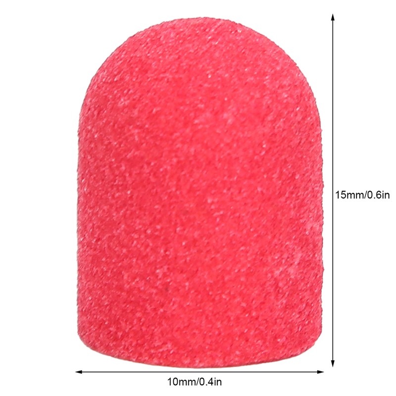 Nail Sanding Band Drill Bit Nail Art Polishing Sanding Cap