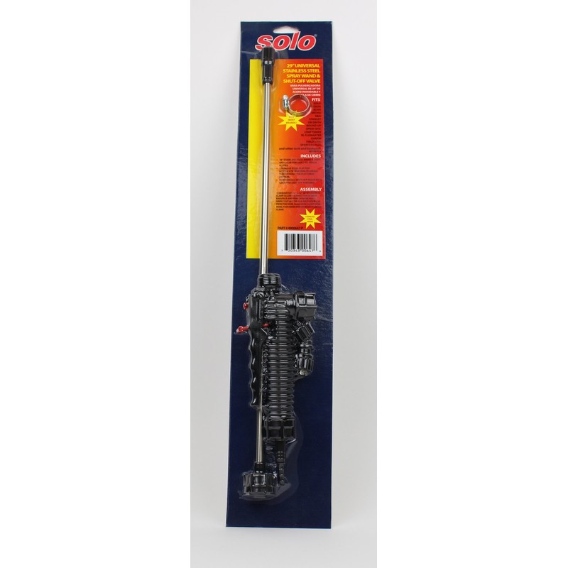 Solo 4900647-P 29-Inch Universal Stainless Steel Sprayer Wand And Shut-off