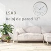 LSXD Reloj de Pared Grande de 12 Pulgadas, Relojes Pared