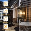 Milaii 18.5" H Copper Outdoor Wall Lights Exterior Waterproof Wall
