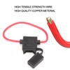 Inline Fuse Holder ATC/ATO AddaCircuit Waterproof Car Fuse Holder with