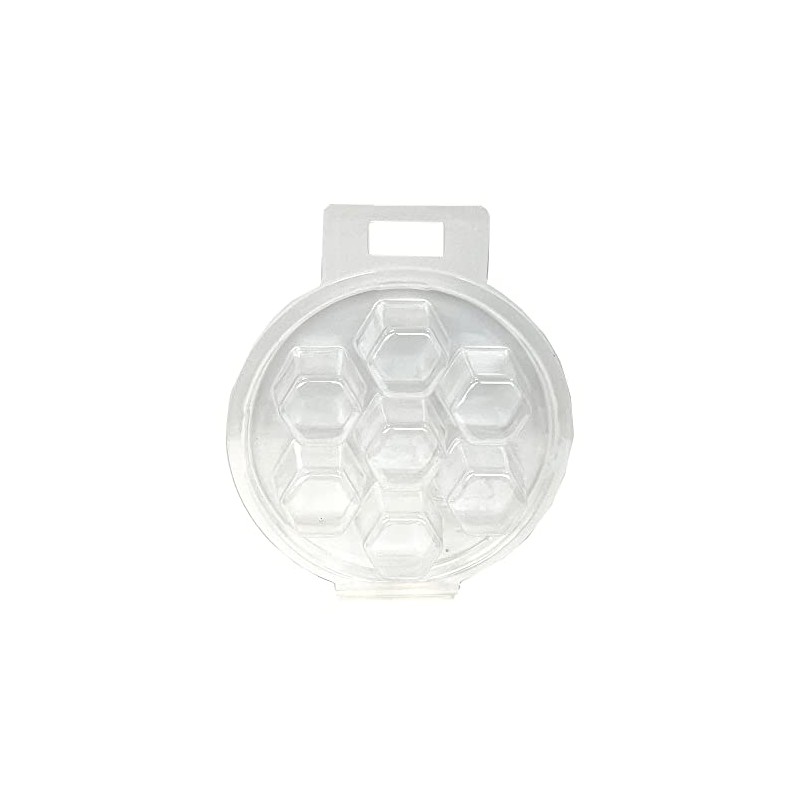 LiveMoor Wax Melt Clamshells/Packaging - Packs of 10 (7 Segment