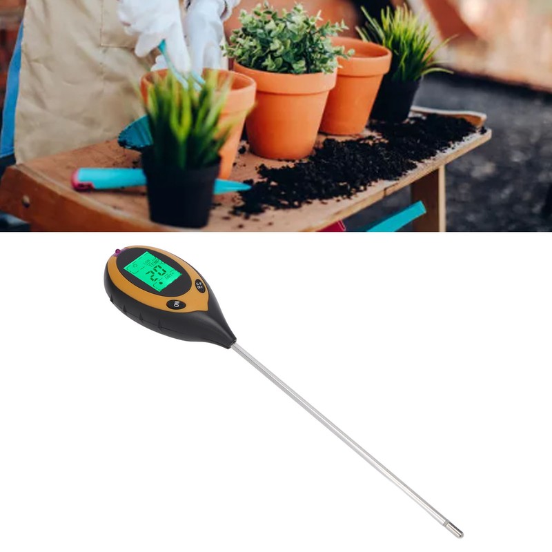 4 in 1 Soil Meter High Accuracy Professional Single Pin