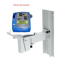 EASTSHORE COMPACT WALL MOUNT FOR Dinamap Pro 400, CHOICE OF BASKET CHANNEL LENGTH - WITH BASKET, STANDARD 12 INCH