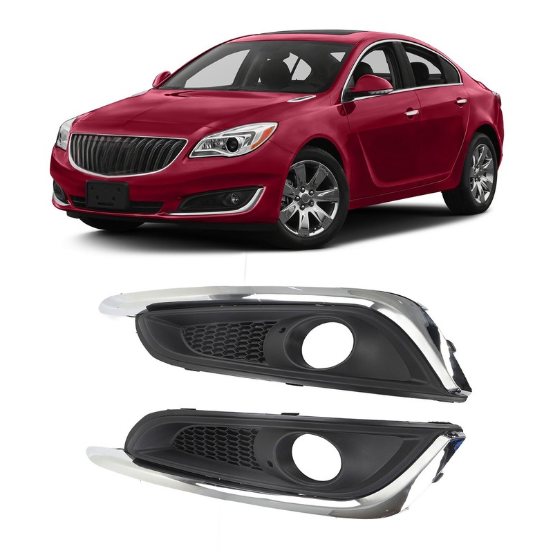 1Pair Fog Light Covers 23142357 Stylish Durable Impact Resistant Front