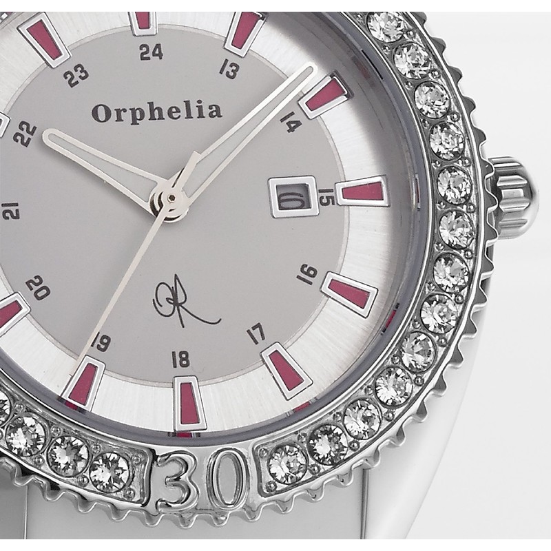 Orphelia Damen-Armbanduhr Playful Analog Quarz Silikon