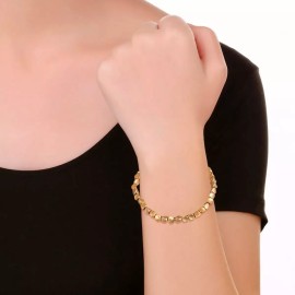 Veraly Pulsera Tibetana Cobre Mujer Hecha A Mano De Cuerda Unisex