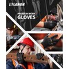 LANON 12 Pairs PU Professional Work Gloves, Multi-Purpose Work Gloves