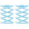 RJ-Sport (2 Pairs of Elastic Shoelaces with Quick Release -