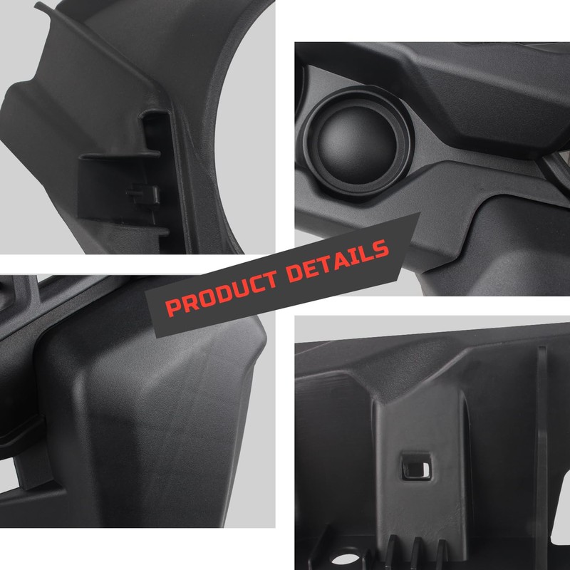 CUSAUTV Front Fascia for Outlander 450 570 2015-2024, Plastic Combined