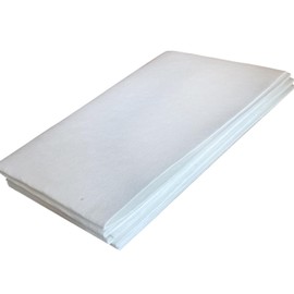 Ceramic Fiber Paper for Kiln Stove Furnace Glass Fusing, 24" x 33" x 0.08" Thick High Temperature Insulation Gasket or Liner, Easy to Cut / White-3 Pcs