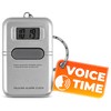Talking Alarm Clock Keychain – Easy to Use Talking Watch