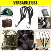 Redes Malla Moto Sujetar Casco Portabulto Cuerda Gancho 3pcs