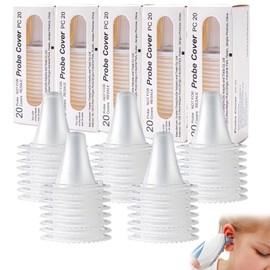 100 Stück Braun Thermoscan Schutzkappe,Braun Fieberthermometer Ohr,Braun Thermoscan Lf20 Schutzkappen,Braun Fieberthermometer Schutzkappen,Geeignet Für Braun- Und Andere Thermometertypen