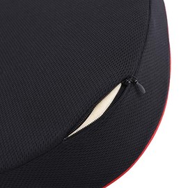 FH Group LF1003-BLACK Exclusive We are Young Life is Fun™ Fast Line Tailbone Seat Cushion for Driving, Office, and Home