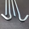 ToCi 24 x Tent Pegs, Galvanised Steel, 25 cm Long,