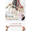 Lelotte Reel Strap, Stretchable Keychain, Lanyard with Reel, Pass Case,