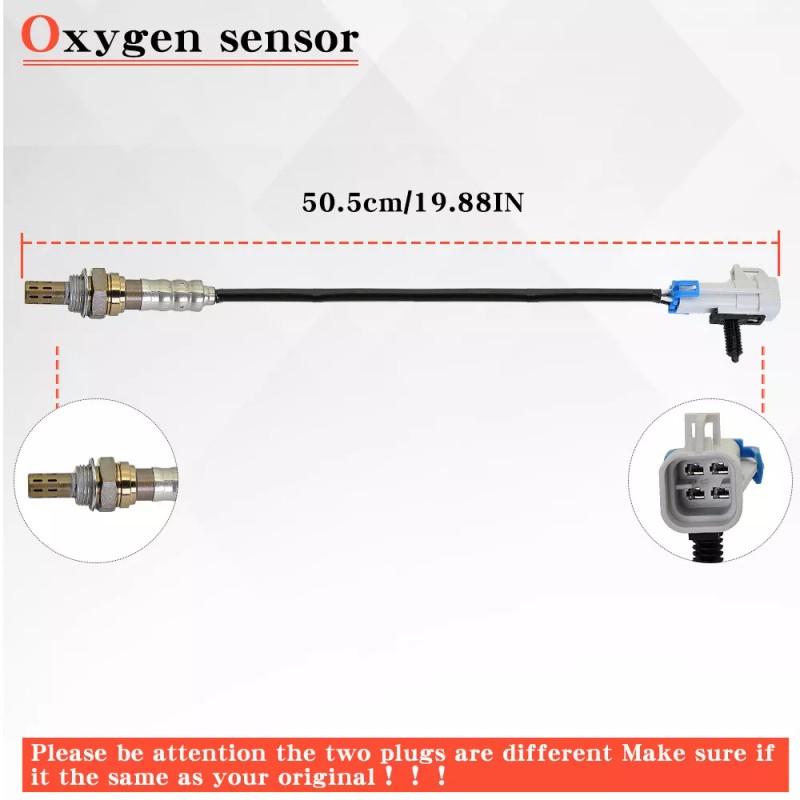 CNPAPC 4PCS Upstream and Downstream O2 Oxygen Sensor For Chevy