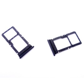 2X Sim Card Holder Micro SD Slot Tray Module Replacement Compatible with Moto G Stylus 5G 2023 XT2315 (Black)